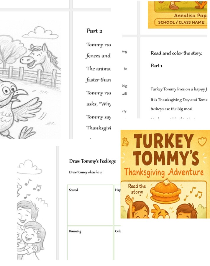 Turkey Tommy, thanksgiving day
