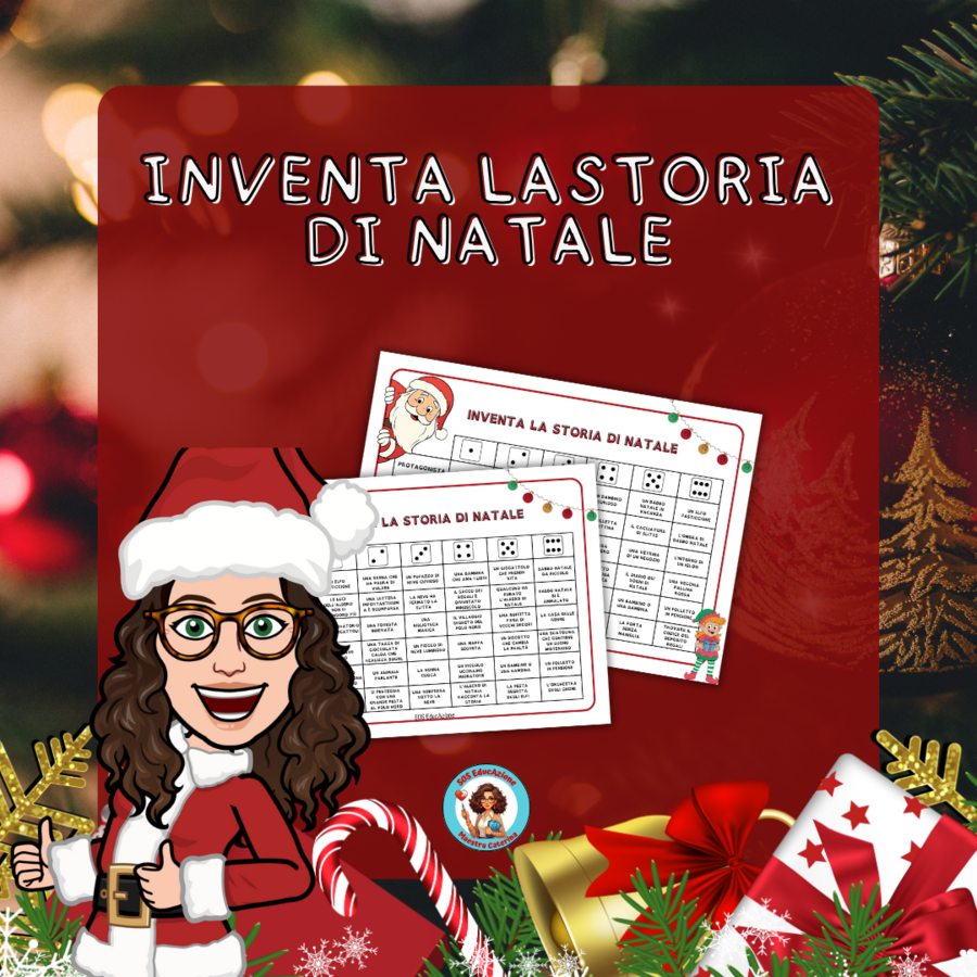 🎁✍️"INVENTA LA STORIA DI NATALE" - ATTIVITÀ CREATIVA NATALIZIA