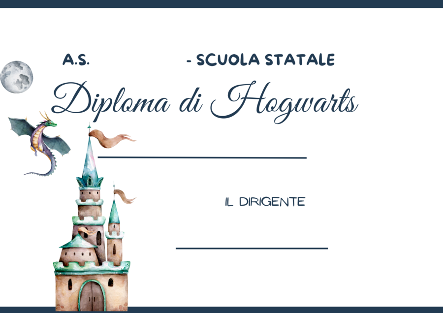 Diploma di Hogwarts