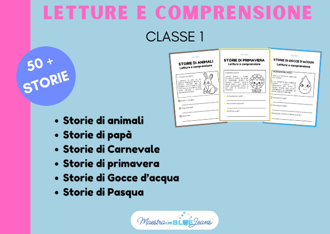 Letture e comprensione CLASSE 1