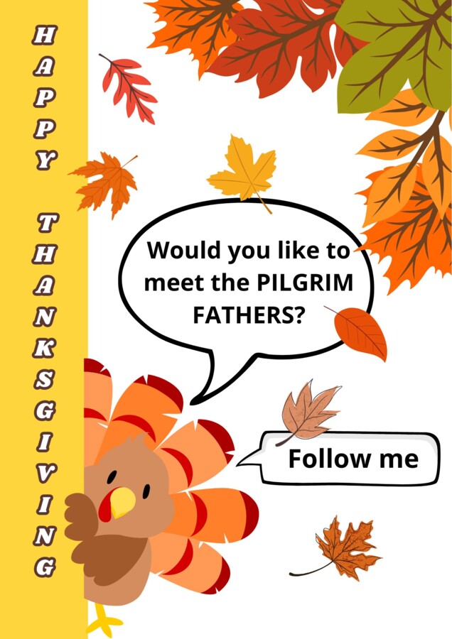 The First Thanksgiving: a flap book on PILGRIM FATHERS
