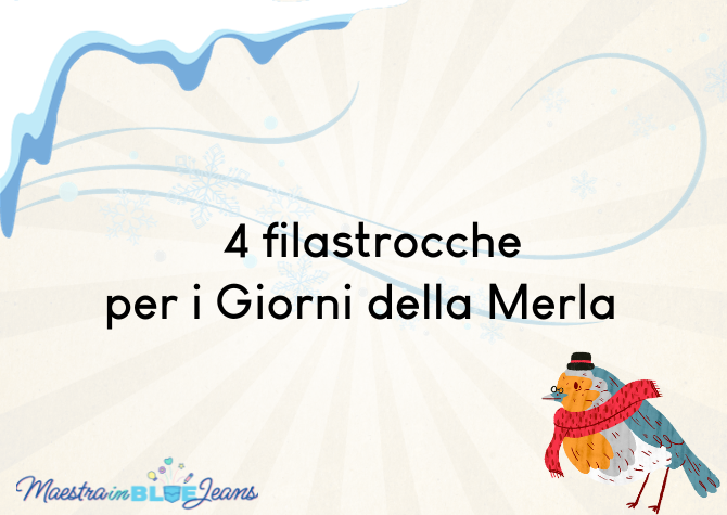 4 filastrocche per i Giorni della Merla