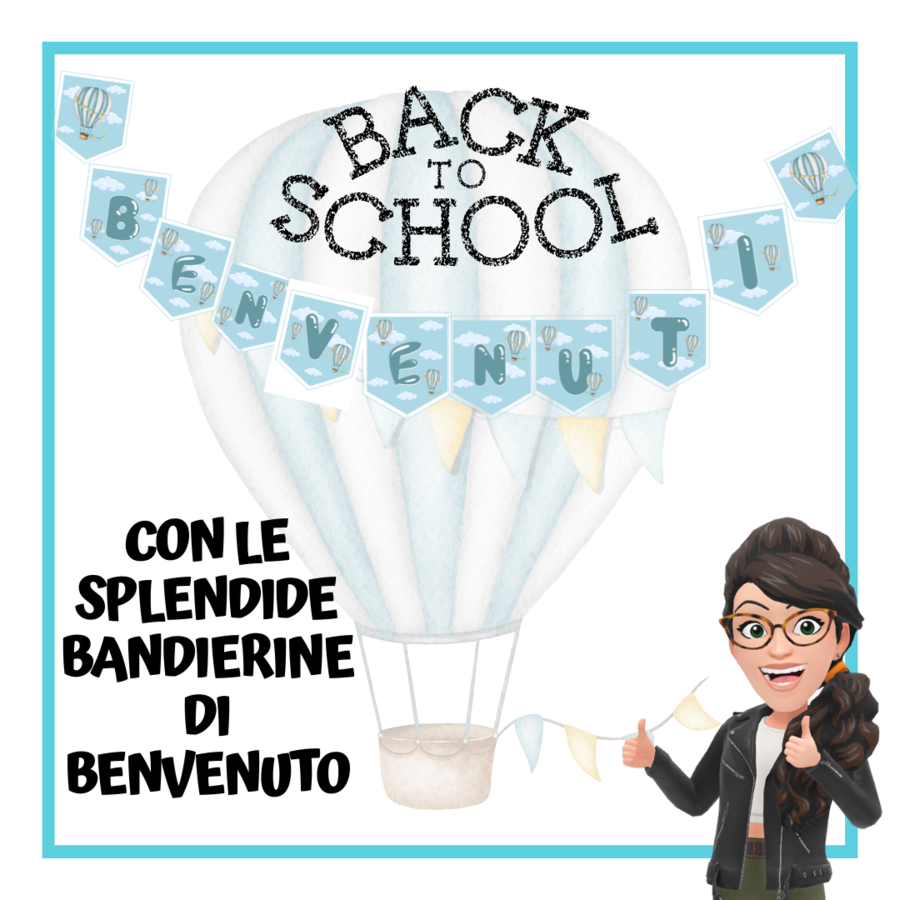 BANDIERINE BENVENUTI
