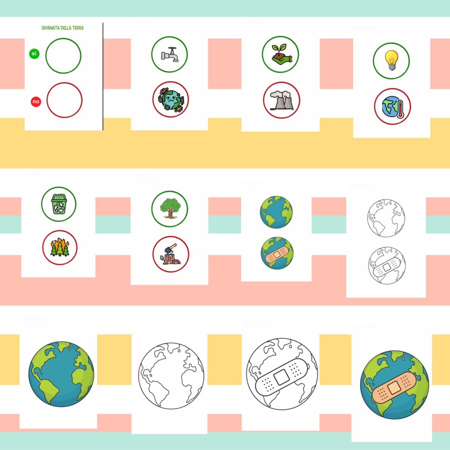 Giornata della Terra ( Cartellone/ gioco)