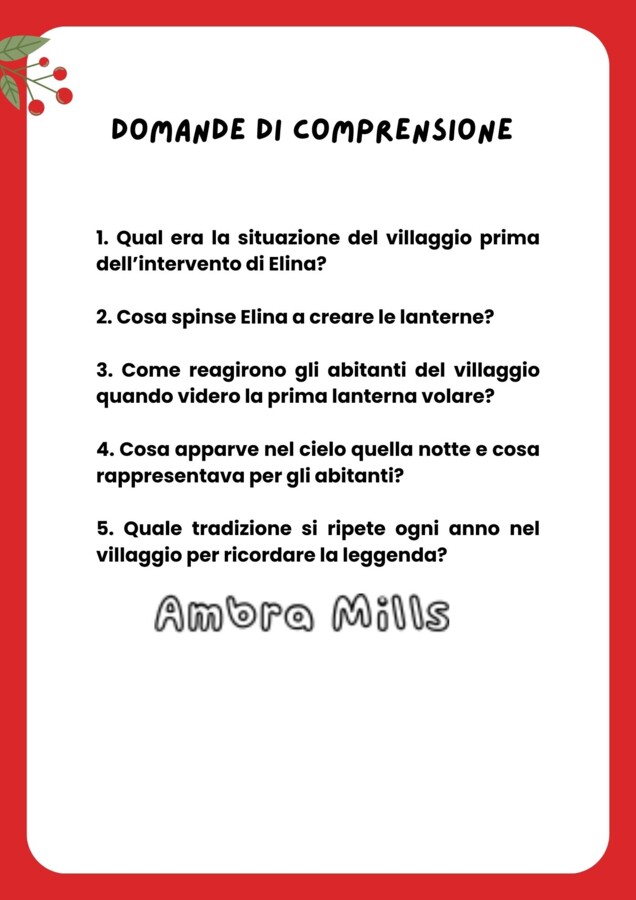 La Storia delle Lanterne di Natale