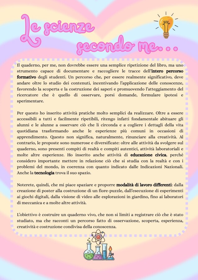 Kit completo scienze e tecnologia in classe seconda primaria quaderno + schede