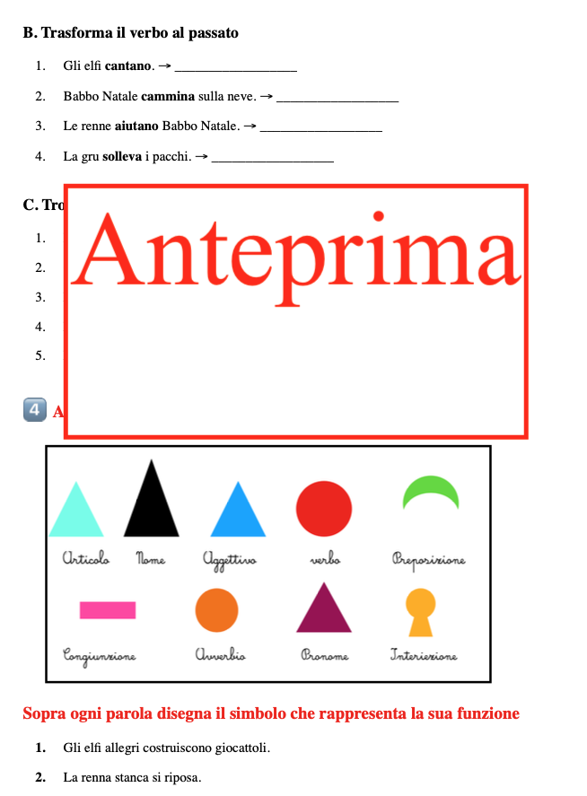 Magia al Polo Nord- la casa di Babbo Natale e la fabbrica dei giocattoli- classe 1-3