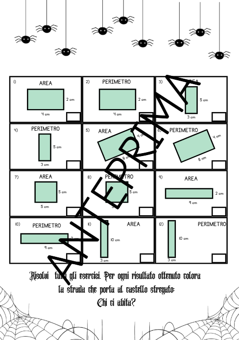 GEOMETRIA DI HALLOWEEN - CL.5
