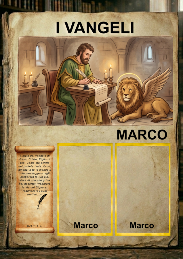 GLI EROI DELL'ALLEANZA — Album Didattico & Figurine Collezionabili Bibbia (73 Pag + Mazzo Card)