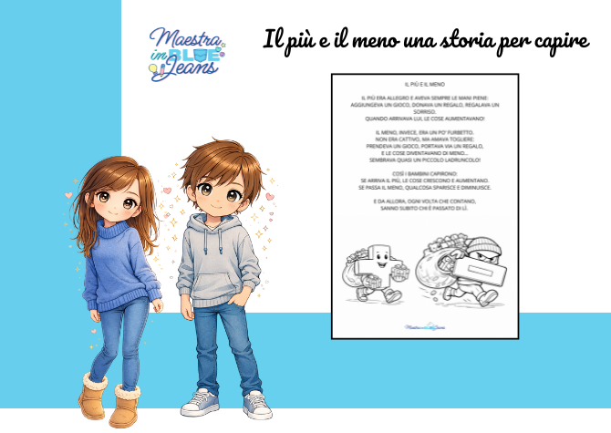 Il più e il meno: una storia per capire