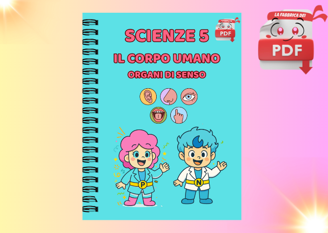LA FABBRICA DEI PDF: SCIENZE 5 -Organi di senso