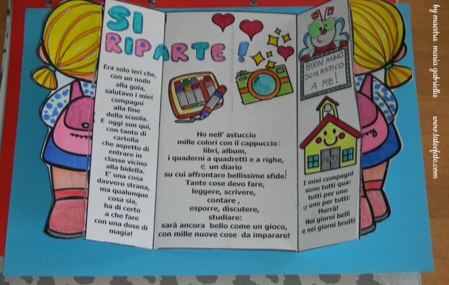 Back to school scolari con zainetto