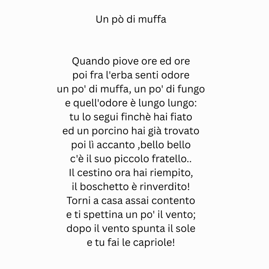 Un pò di muffa