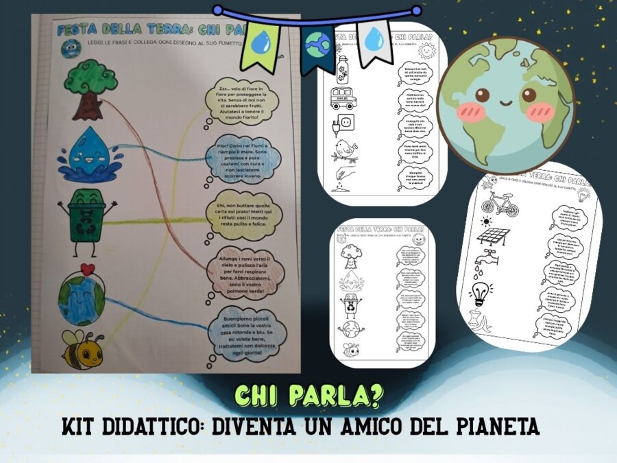CHI PARLA? Kit Didattico: Diventa un Amico del Pianeta