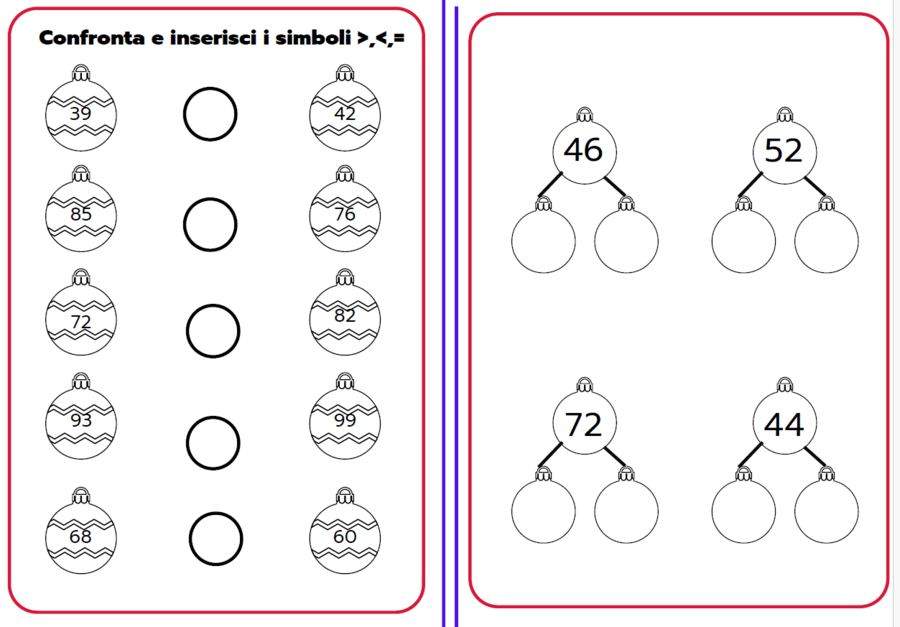 Attività matematiche natalizie