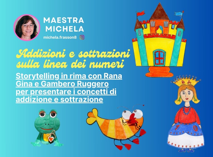 Storytelling in rima per introdurre addizioni e sottrazioni sulla linea dei numeri