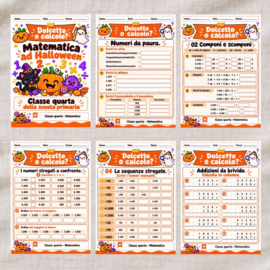 Dolcetto o calcolo? - Matematica ad Halloween
