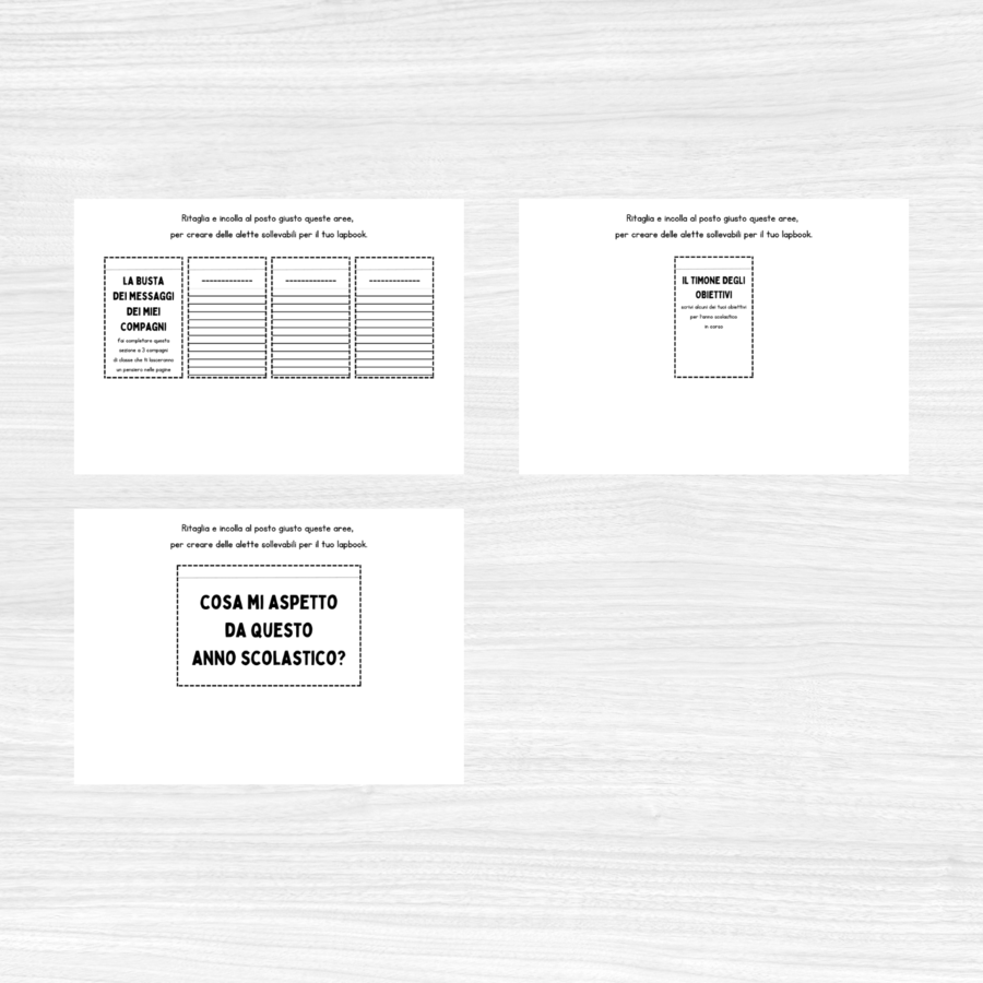 Lapbook Back To School