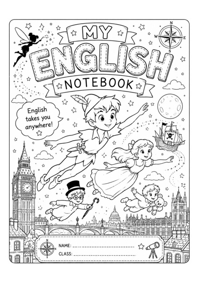 🇬🇧 GIVE YOUR ENGLISH NOTEBOOK A NEW LOOK!