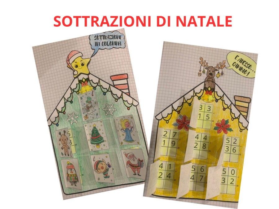 SOTTRAZIONI DI NATALE classe seconda