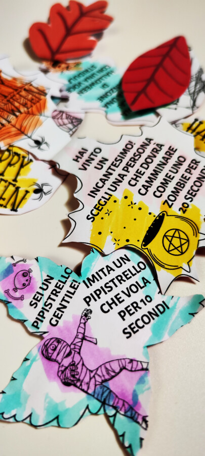 Ghirlanda "HAPPY hAUTween" CON TESTO