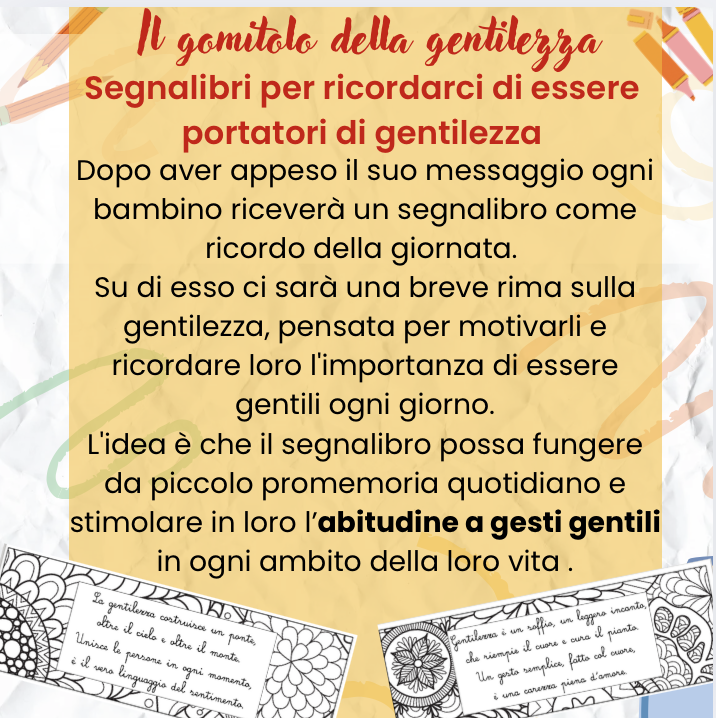 Il gomitolo della gentilezza - segnalibri
