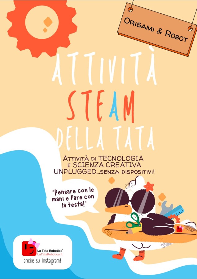 Origami & Robot – Attivitá STEAM unplugged!