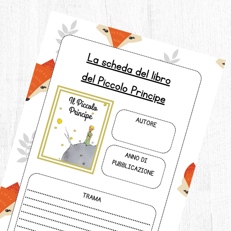 Pacchetto per l'accoglienza a tema Piccolo Principe