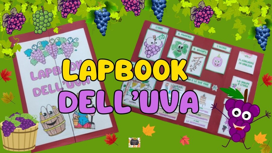 LAPBOOK DELL'UVA 🍇🍇