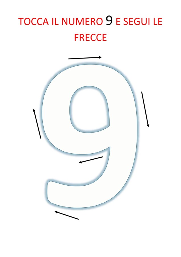 Librone per i numeri da 1 a 20 - sostegno