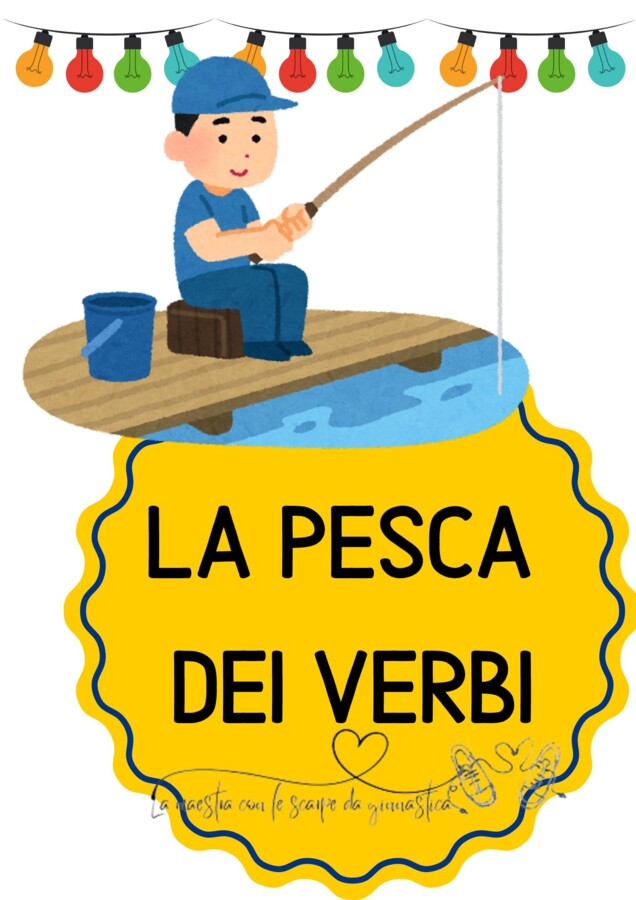 La pesca dei verbi- Modo indicativo