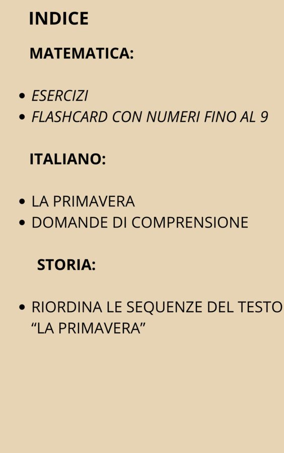 LA PRIMAVERA