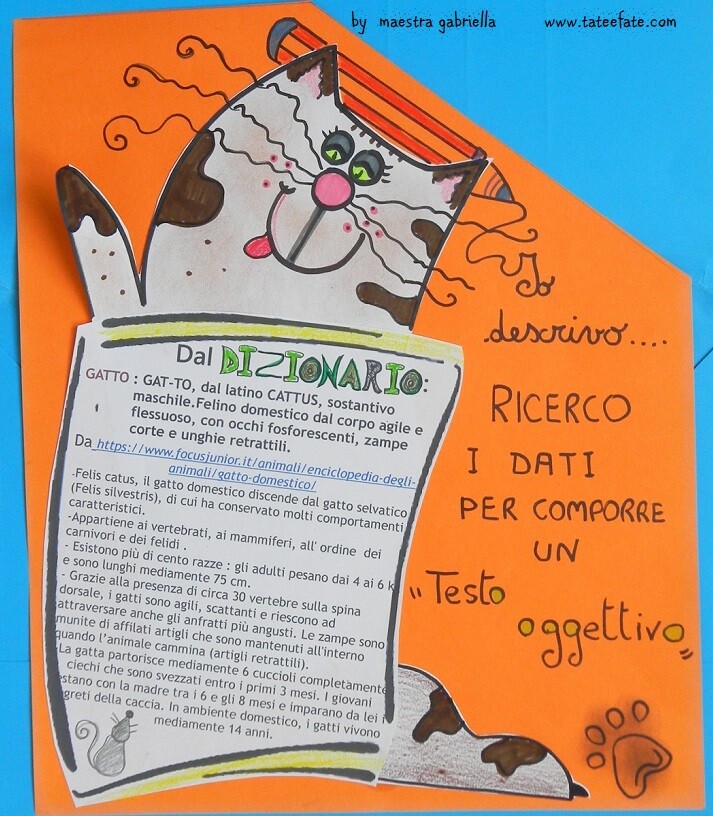 IL testo descrittivo soggettivo e oggettivo