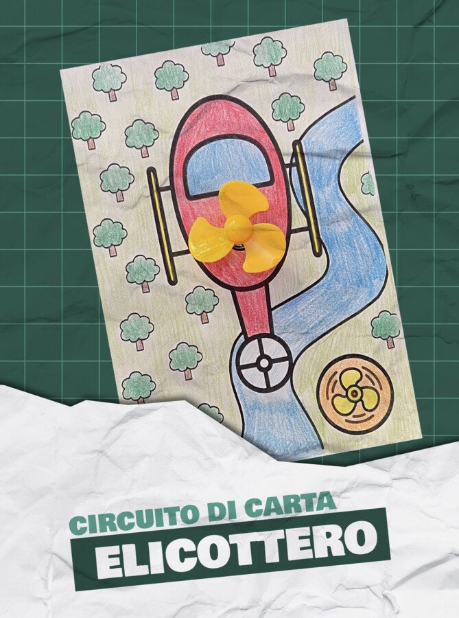 Circuito di carta - L'elicottero