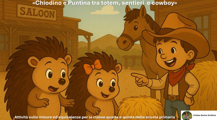 "Chiodino e Puntina tra totem, sentieri e cowboy"
