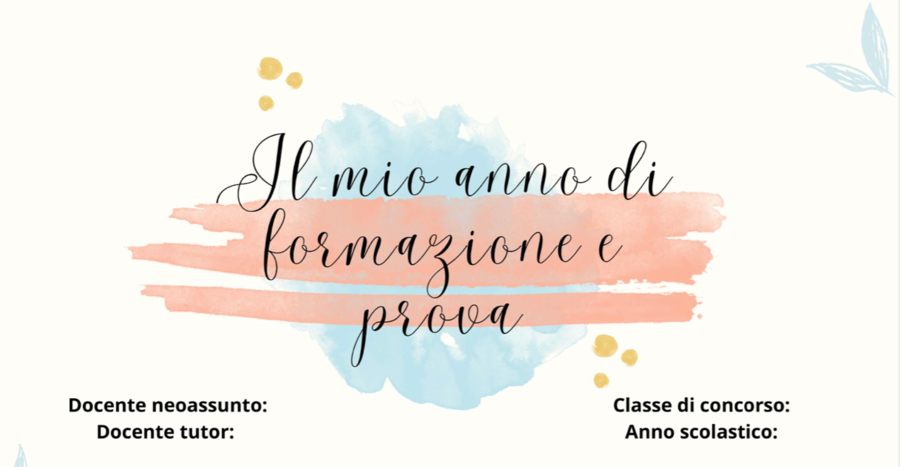 Presentazione per il colloquio finale dell'anno di prova (con UDA di scienze), posto comune primaria (EEEE)