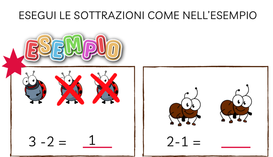 SOTTRAZIONI SIMPATICHE