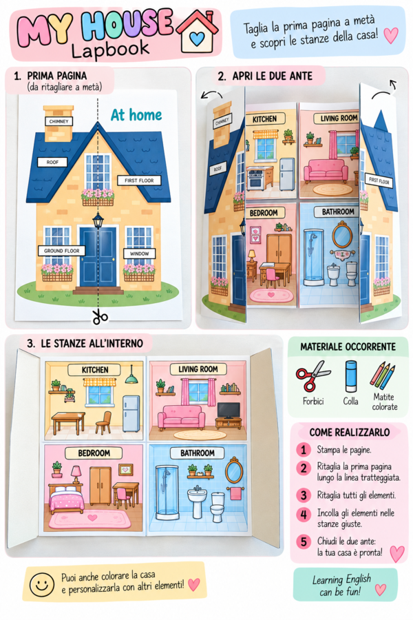 Bundle Inglese Lapbook and activities