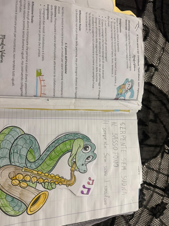 quaderno di italiano classe prima consonanti