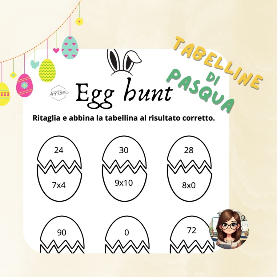 Tabelline di Pasqua