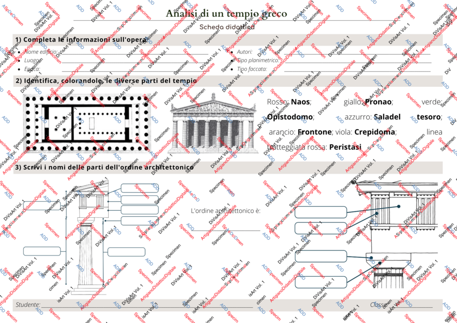 DiVisArt, Didattica Visuale dell'Arte, vol. 1