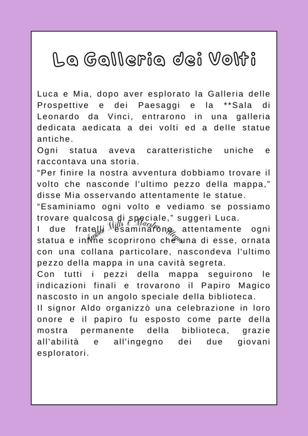 La Galleria dei Volti