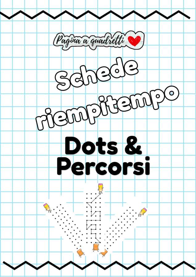 Schede RiempiTempo , abilità visuo-spaziali (Percorsi)