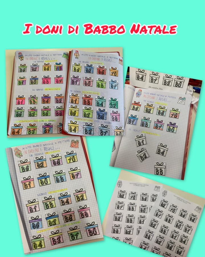 I DONI DI BABBO NATALE in classe seconda