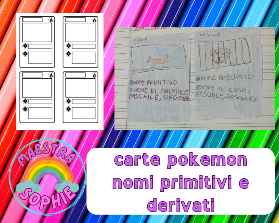 Carte Pokèmon - nomi primitivi e derivati