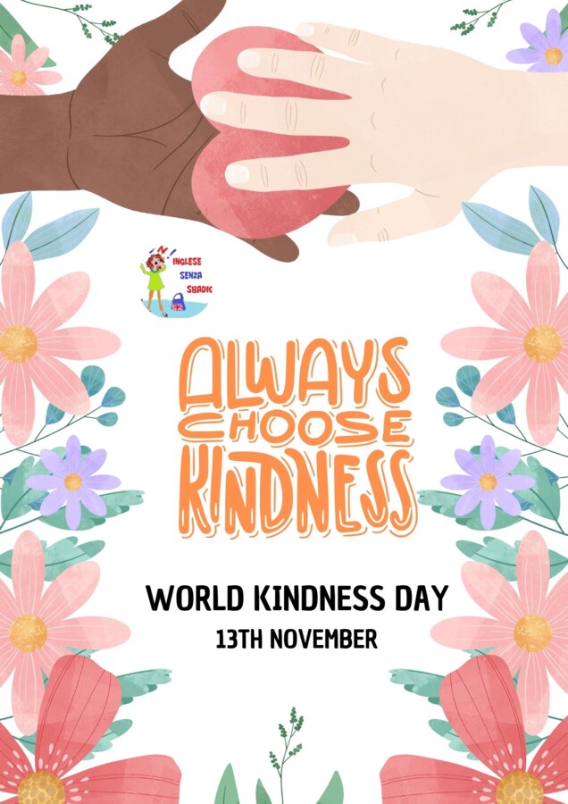 WORLD KINDNESS DAY: find the secret messages and learn to be kind