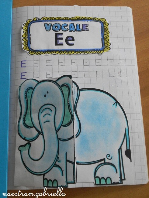 Vocale E di ELEFANTE