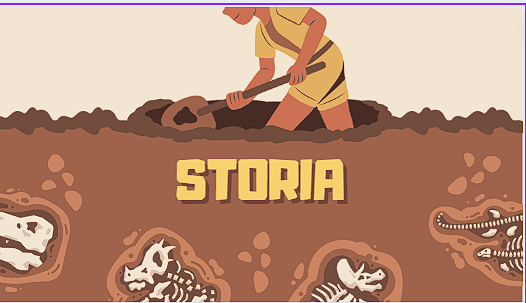 La storia, lo storico, le fonti, i fossili e gli aiutanti della storico