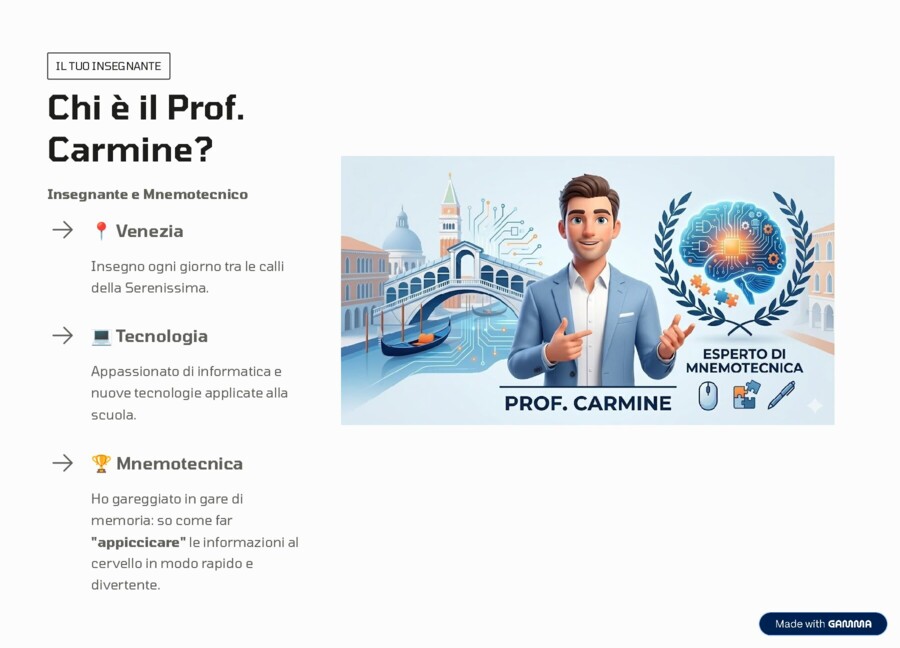 METODO DI STUDIO 2.0: Studiare con l’IA e le tecniche dei Campioni di Memoria