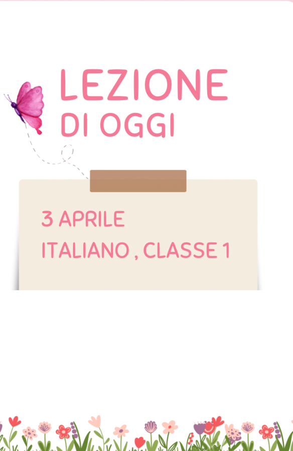 lezione del giorno italiano potenziato e lettura libro guizzino